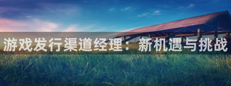 新宝GG官网登录注册账号是什么：游戏发行渠道经理：新机遇与挑战