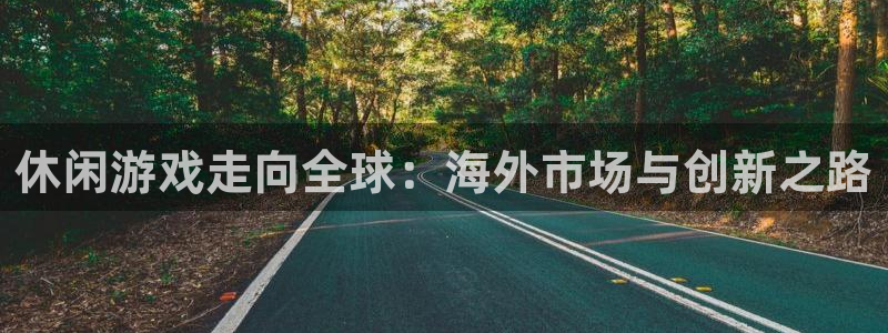 新宝GG子出版社：休闲游戏走向全球：海外市场与创新之路